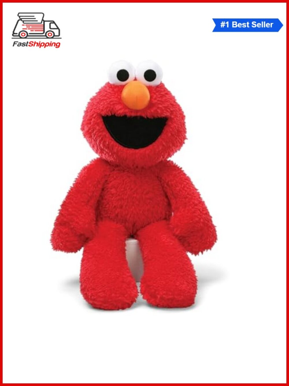 13-Inch Elmo Plush Take Along Buddy Soft Stuffed Animal Toy for Ages 1+